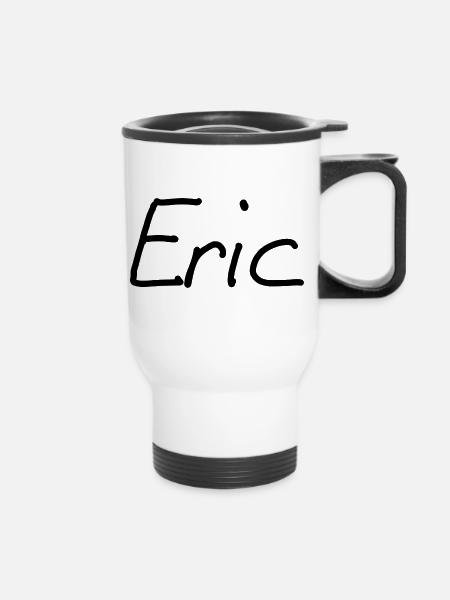Eric - Thermobecher mit Tragegriff - Weiß