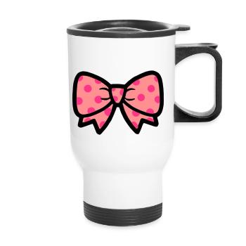 loop - Thermal mug with handle - white - Front