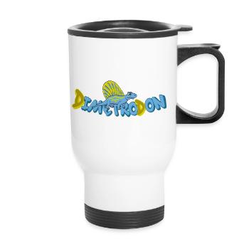 Dimetrodon - Tasse isotherme avec poignée - blanc - Devant