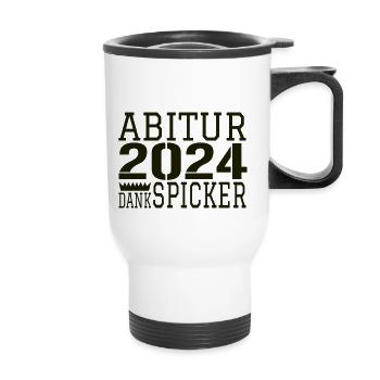 Abitur Abi - Thermal mug with handle - white - Front