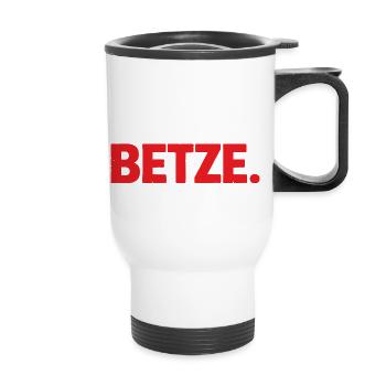 Forever Betze – Kaiserslautern Statement Shirt - Thermal mug with handle - white - Front