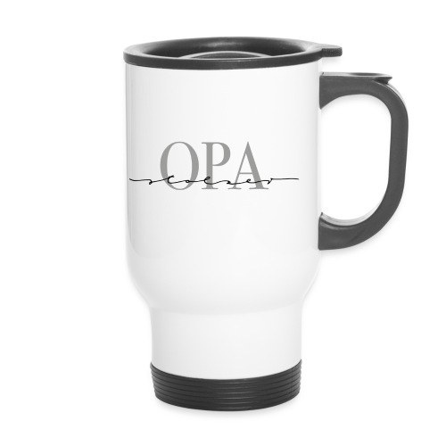 Stolzer Opa – Oma & Opa Kollektion - Thermobecher mit Tragegriff