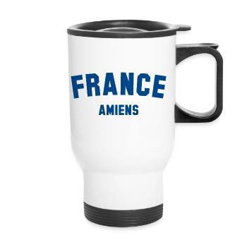 AMIENS France Frankreich - Thermal mug with handle - white - Front