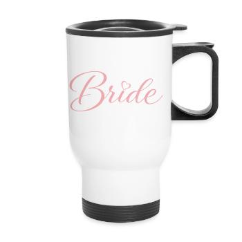 Bride - Thermobecher mit Tragegriff - Weiß - Vorne