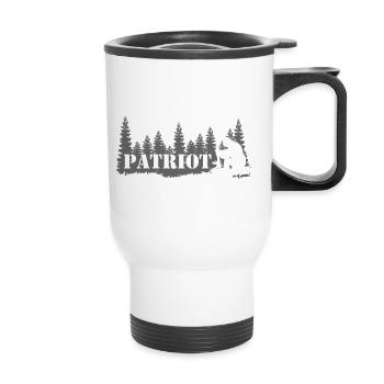 Patriot soldier - Patriot soldier - Thermal mug with handle - white - Front