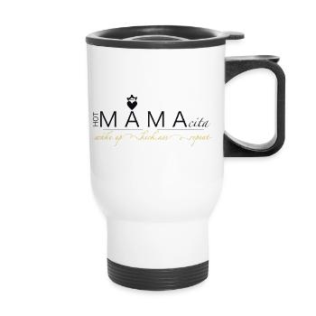 Mamacita Mama - Best Mother - Mom - Thermal mug with handle - white - Front