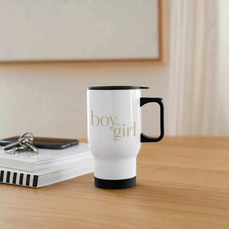 Thermobecher mit Tragegriff