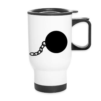 Boulet - Tasse isotherme avec poignée - blanc - Devant