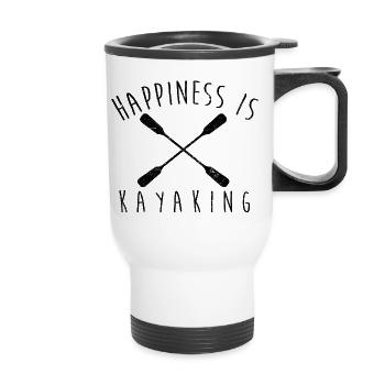 paddle - Thermal mug with handle - white - Front