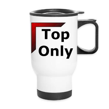 Top Toplane Only LOL - Thermal mug with handle - white - Front
