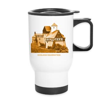 Rauenstein Schloss Pockau Erzgebirge Sachsen - Tasse isotherme avec poignée - blanc - Devant