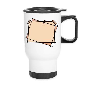 Photo Frames / Picture Frames for Beautiful Memories - Thermal mug with handle - white - Front