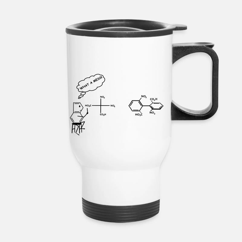 Science - Thermal mug with handle - white