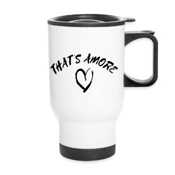 That's Amore - Thermal mug with handle - white - Front