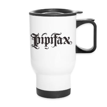 pipifax - Thermobecher mit Tragegriff - Weiß - Vorne