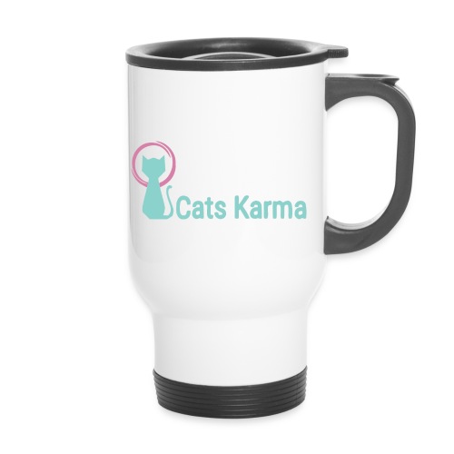 Cats Karma - Thermobecher mit Tragegriff