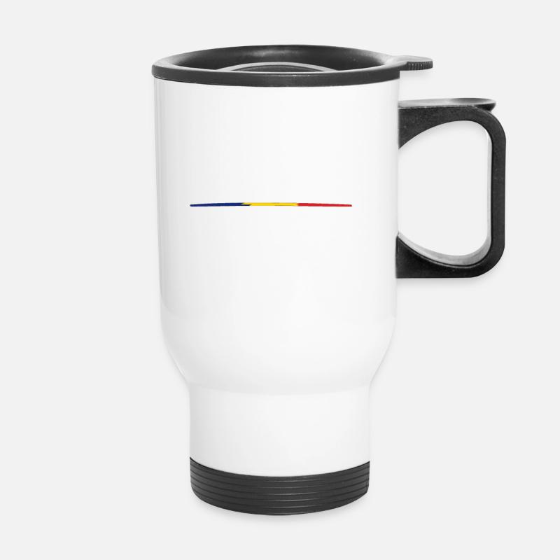 tricolore RO - Thermobecher mit Tragegriff - Weiß