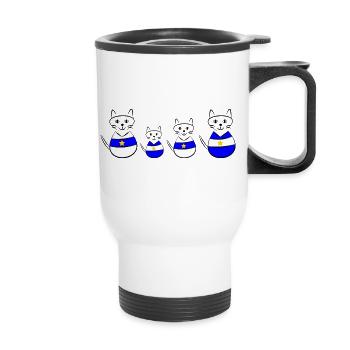 anniversary. Anniversary Decade. humor. funny - Thermal mug with handle - white - Front