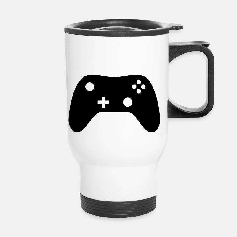 Controller - Thermobecher mit Tragegriff - Weiß