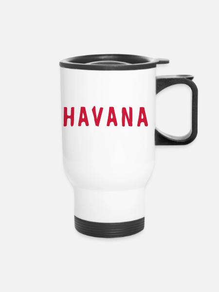 HAVANA de - Thermobecher mit Tragegriff - Weiß