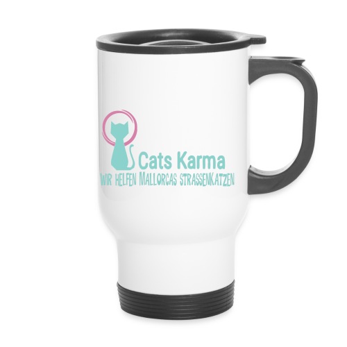 CATS KARMA - Thermobecher mit Tragegriff