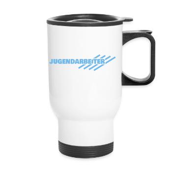 Cadeau pour les animateurs de jeunesse - Tasse isotherme avec poignée - blanc - Devant