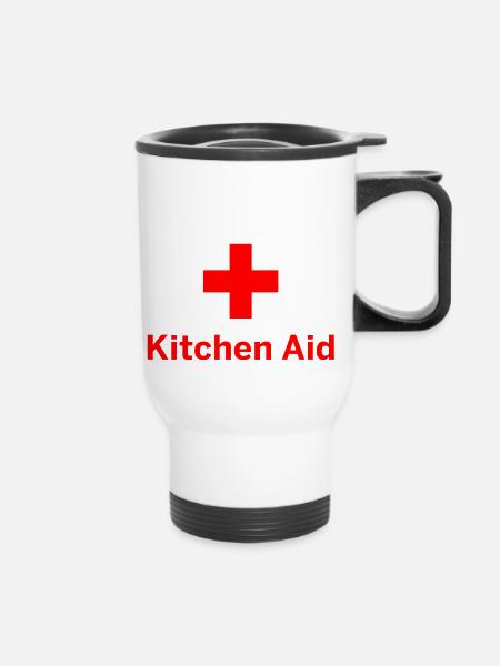 KitchenAid - Thermobecher mit Tragegriff - Weiß