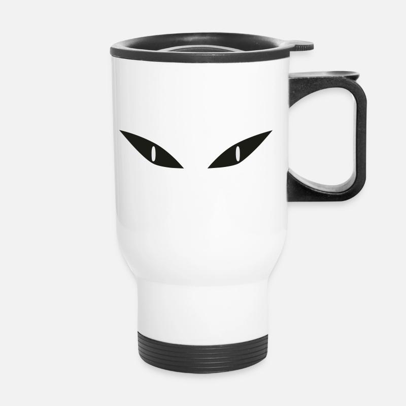 augen22 - Thermal mug with handle - white