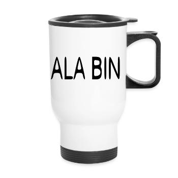 ALA BIN - Thermobecher mit Tragegriff - Weiß - Vorne