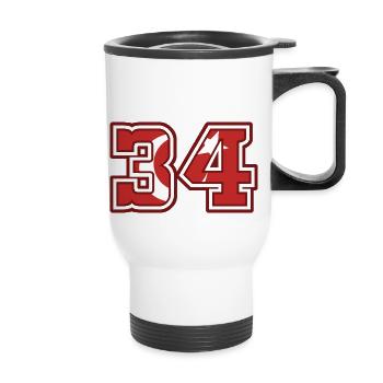 Istanbul - Thermal mug with handle - white - Front