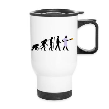 evolution_backer_122013_b_3c - Thermobecher mit Tragegriff - Weiß - Vorne