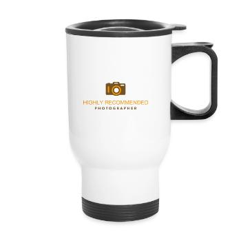 photography l - Thermal mug with handle - white - Front