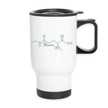 Trash Asset - Theanine [green] - Thermal mug with handle - white - Front