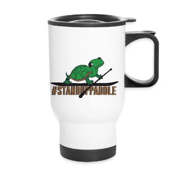 SUP - Thermal mug with handle - white - Front