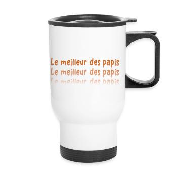 GRANDPA DAD GRANDPA HUMOR GRANDPA JOKE 12 - Thermal mug with handle - white - Front