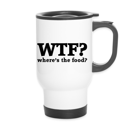 WTF - Where's the food? - Thermosmok met draagring