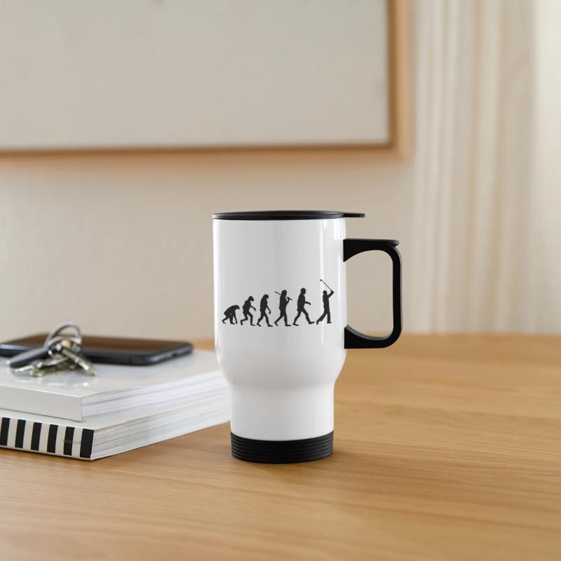 Thermal mug with handle