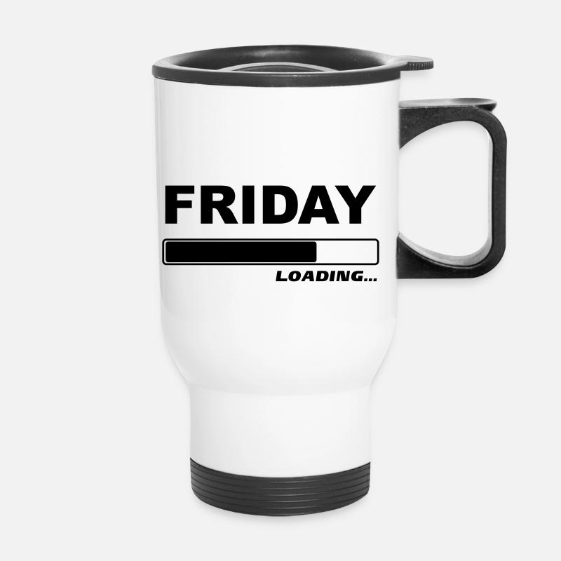 Friday loading… 1c - Thermobecher mit Tragegriff - Weiß