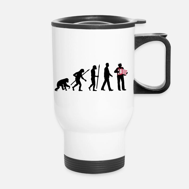 evolution_akkordeon_spieler_122013_b_3c - Thermobecher mit Tragegriff - Weiß
