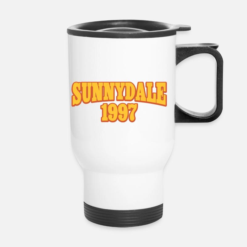 Sunnydale 1997 - Thermobecher mit Tragegriff - Weiß