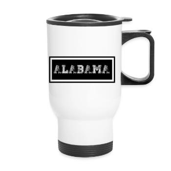 Alabama - Tasse isotherme avec poignée - blanc - Devant