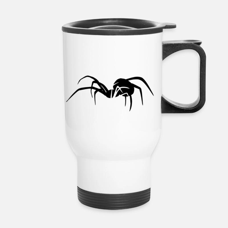 Spider - Thermal mug with handle - white