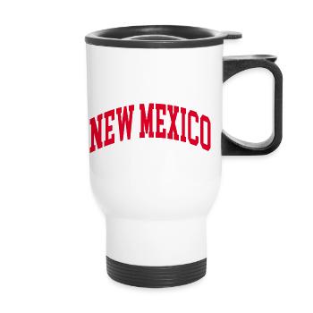 New Mexico - Thermal mug with handle - white - Front
