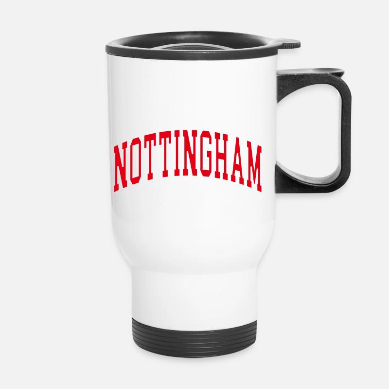 Nottingham - Thermobecher mit Tragegriff - Weiß
