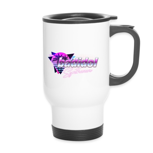 badidol Synthwave - Thermal mug with handle