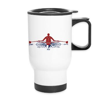 Ramer - Tasse isotherme avec poignée - blanc - Devant