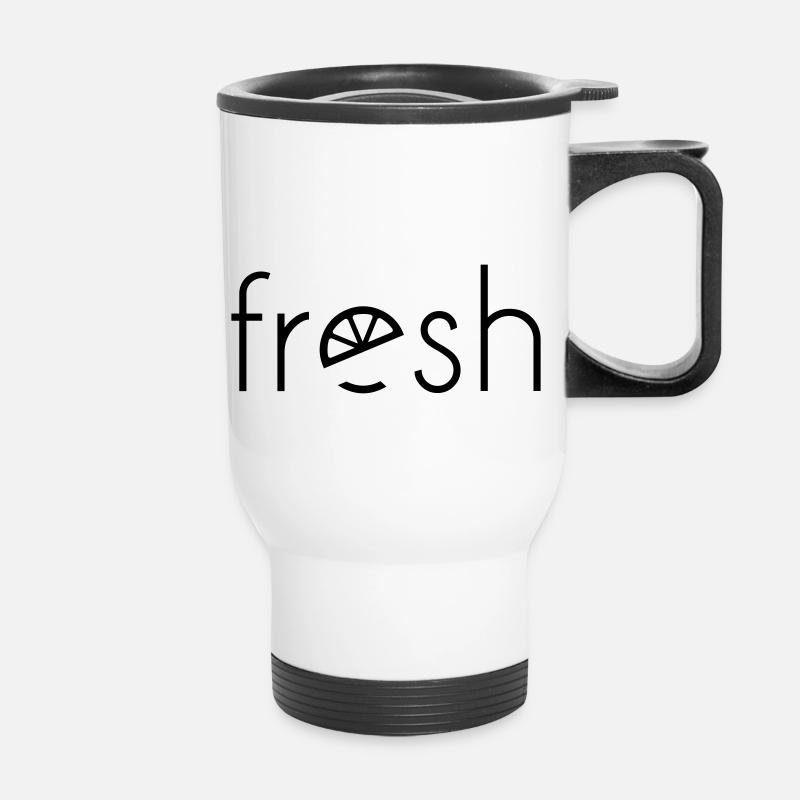 Frais - Tasse isotherme avec poignée - blanc
