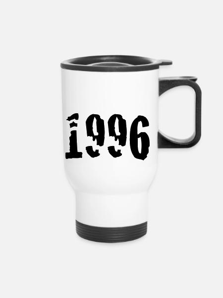 1996 - Thermobecher mit Tragegriff - Weiß