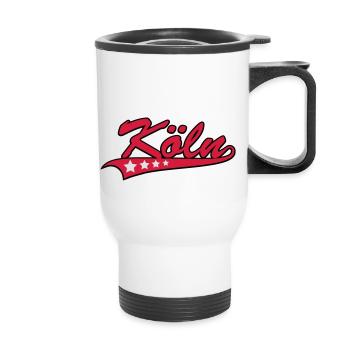 cologne - Tasse isotherme avec poignée - blanc - Devant
