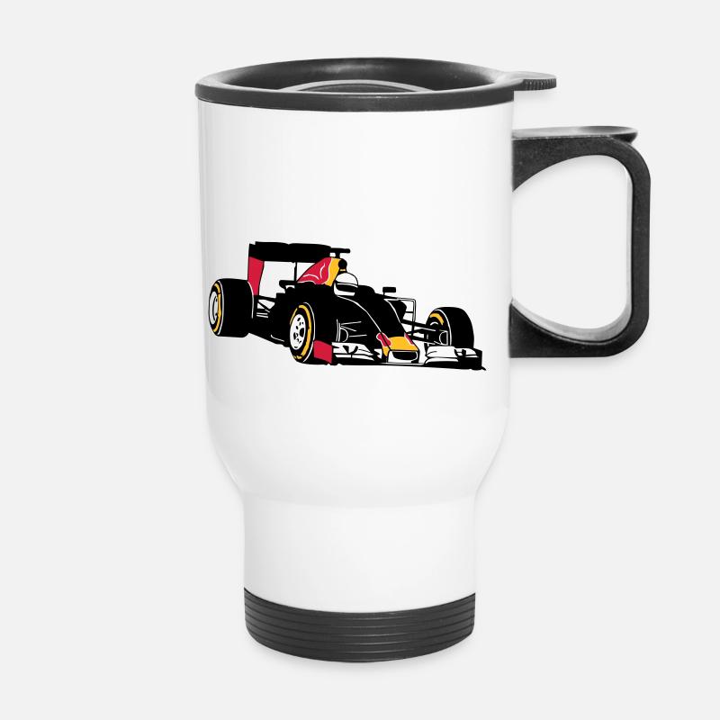 Formela One Racing - Thermal mug with handle - white